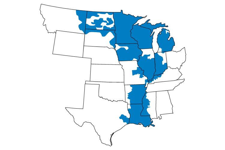 MISO Territory Map